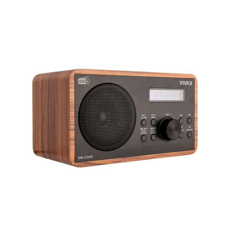 Mikrolinija VIVAX VOX RADIO DW-2 DAB WALNUT