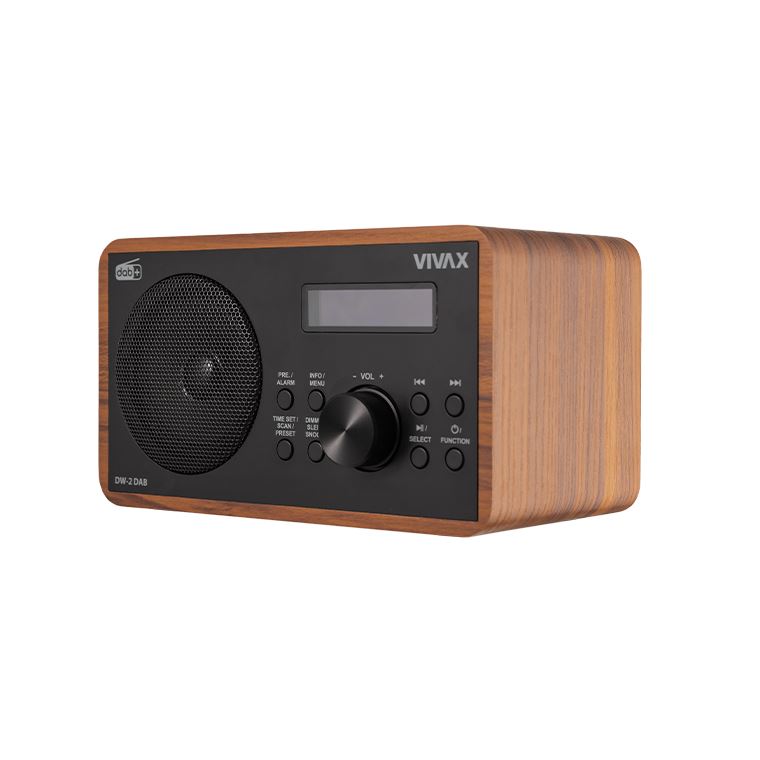 Mikrolinija VIVAX VOX RADIO DW-2 DAB WALNUT