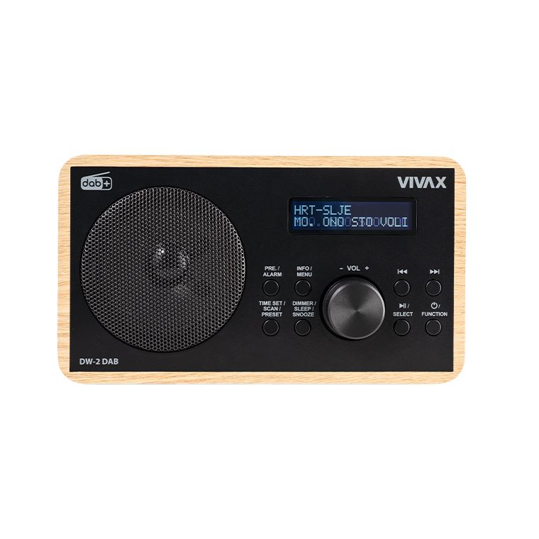 Mikrolinija VIVAX VOX RADIO DW-2 DAB OAK