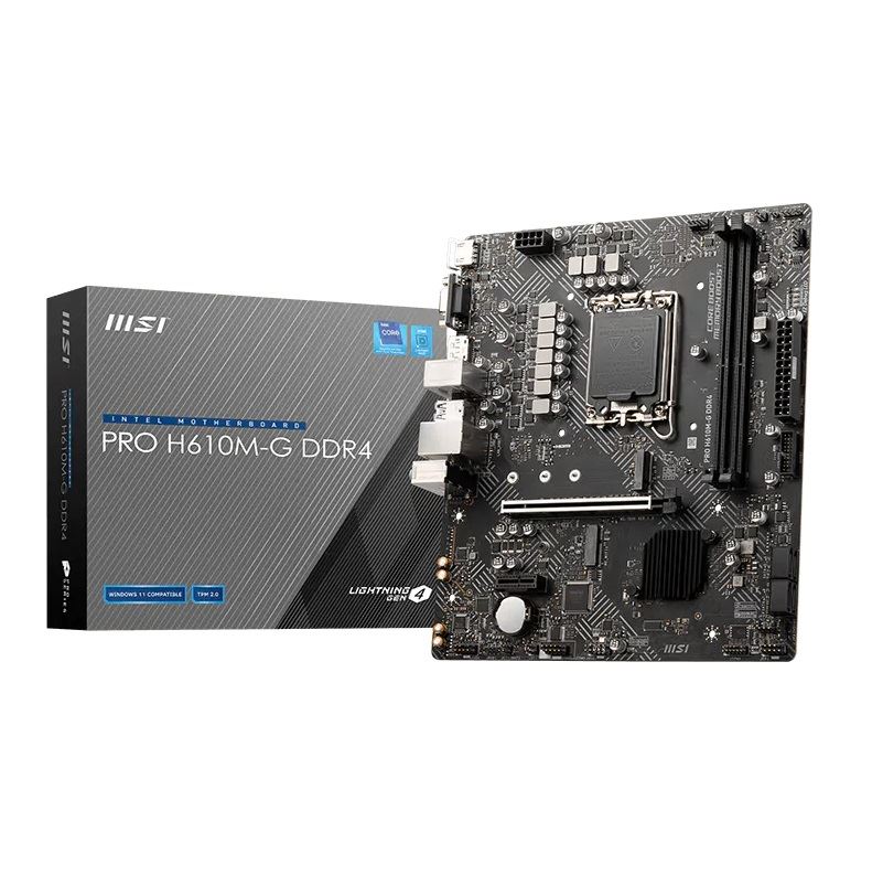 Matična Ploča 1700 MSI PRO H610M-G