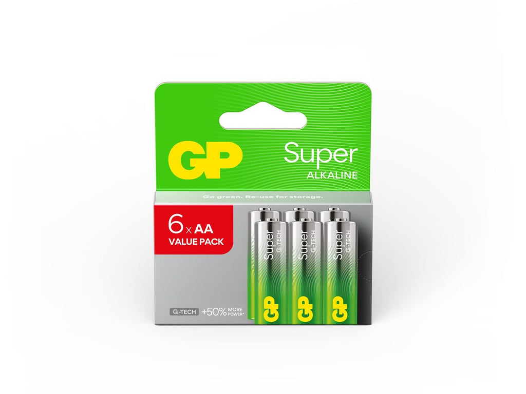 Baterijski uložak GP baterije LR6-SBV6 AA Super Alkaline