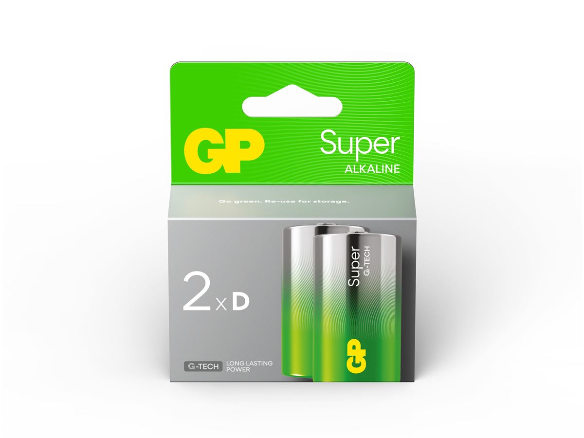 Baterijski uložak GP baterije LR20-SB2 D Super Alkaline