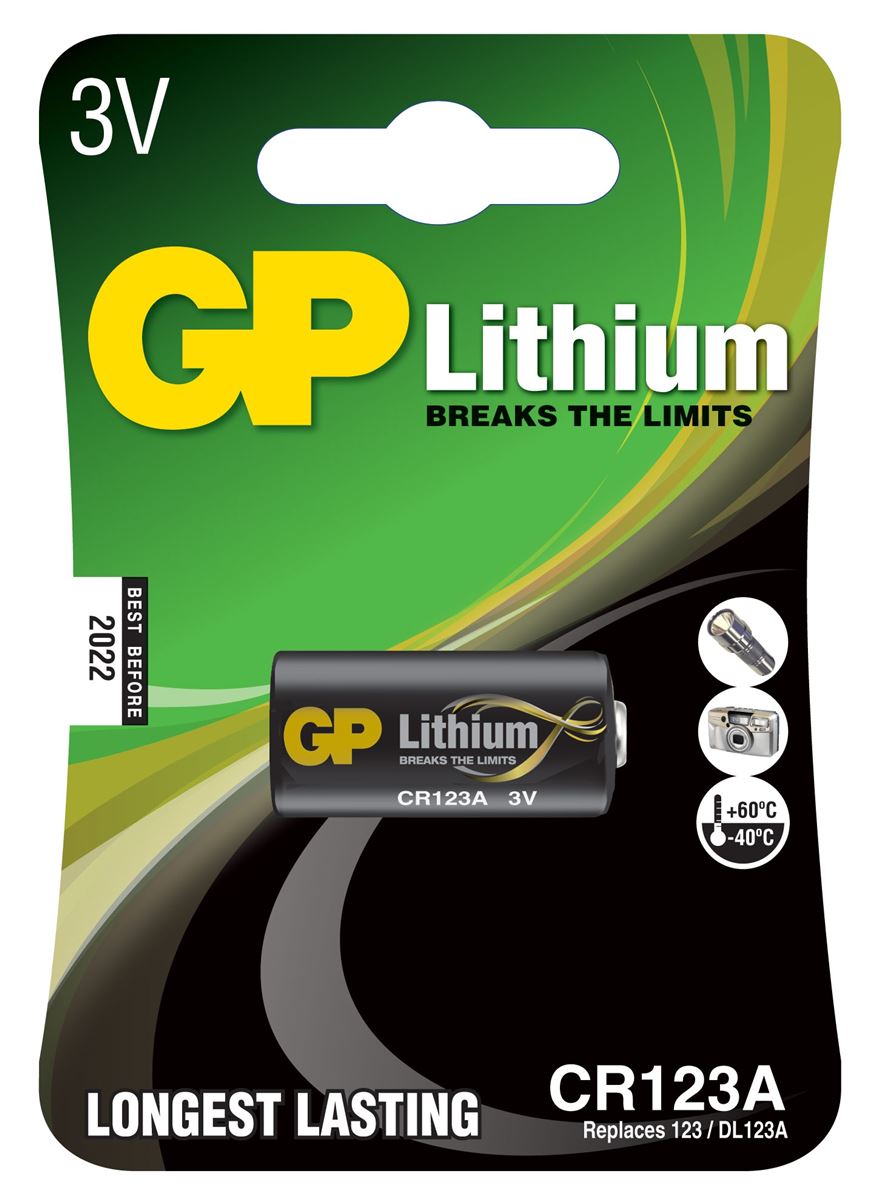 Baterijski uložak GP baterije CR123A-U1 Lithium Photo