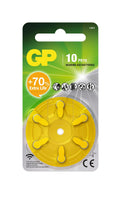 Baterijski uložak GP baterije ZA10F-ELTD6 Zinc Air Button