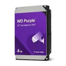 Hard disk Western Digital Interni WD Purple Surveillance 4TB 3,5" SATA WD44PURZ
