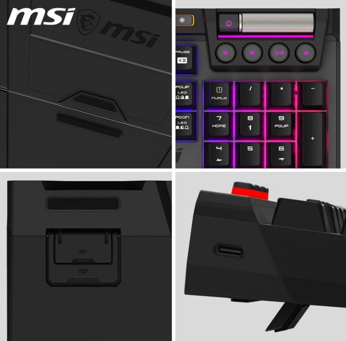 Tastatura MSI STRIKE PRO W SILENT US
