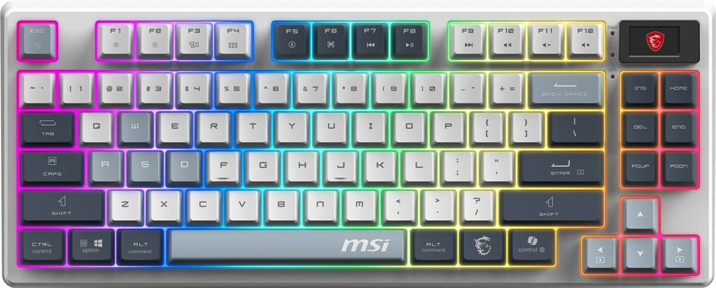 Tastatura MSI FORGE GK600 TKL W SKY US