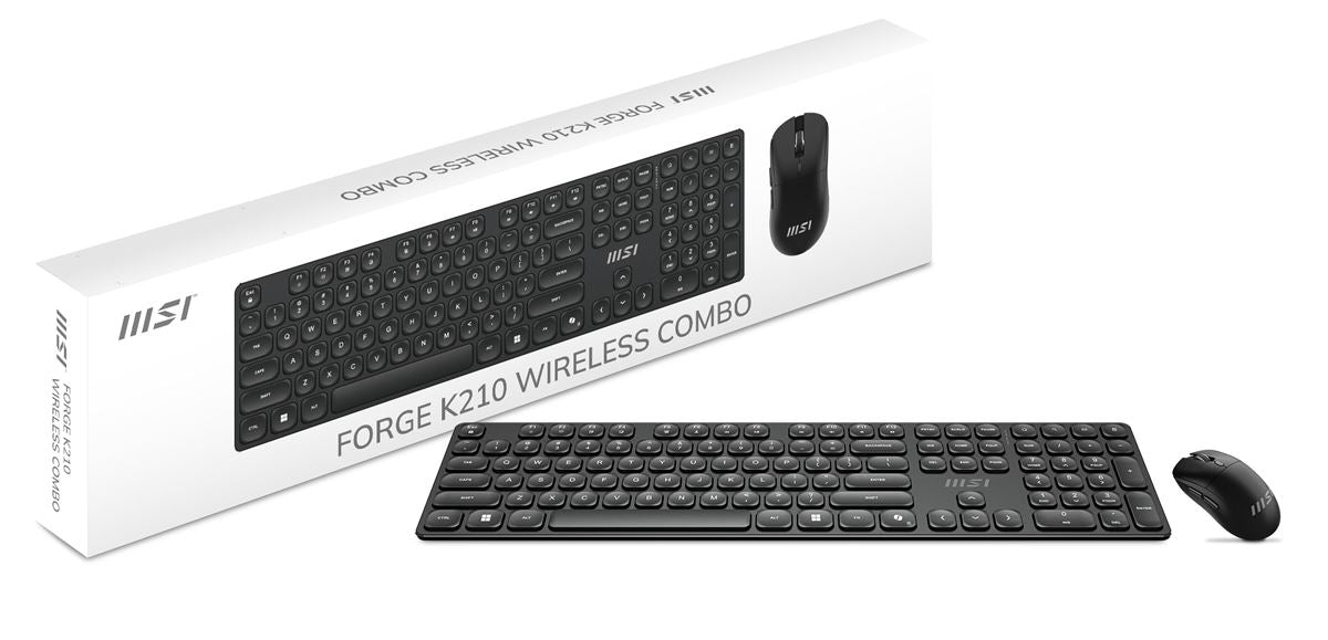 Tastatura+miš MSI FORGE K210 W COMBO US