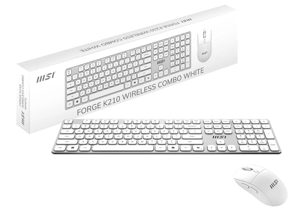 Tastatura+miš MSI FORGE K210 W COMBO W US