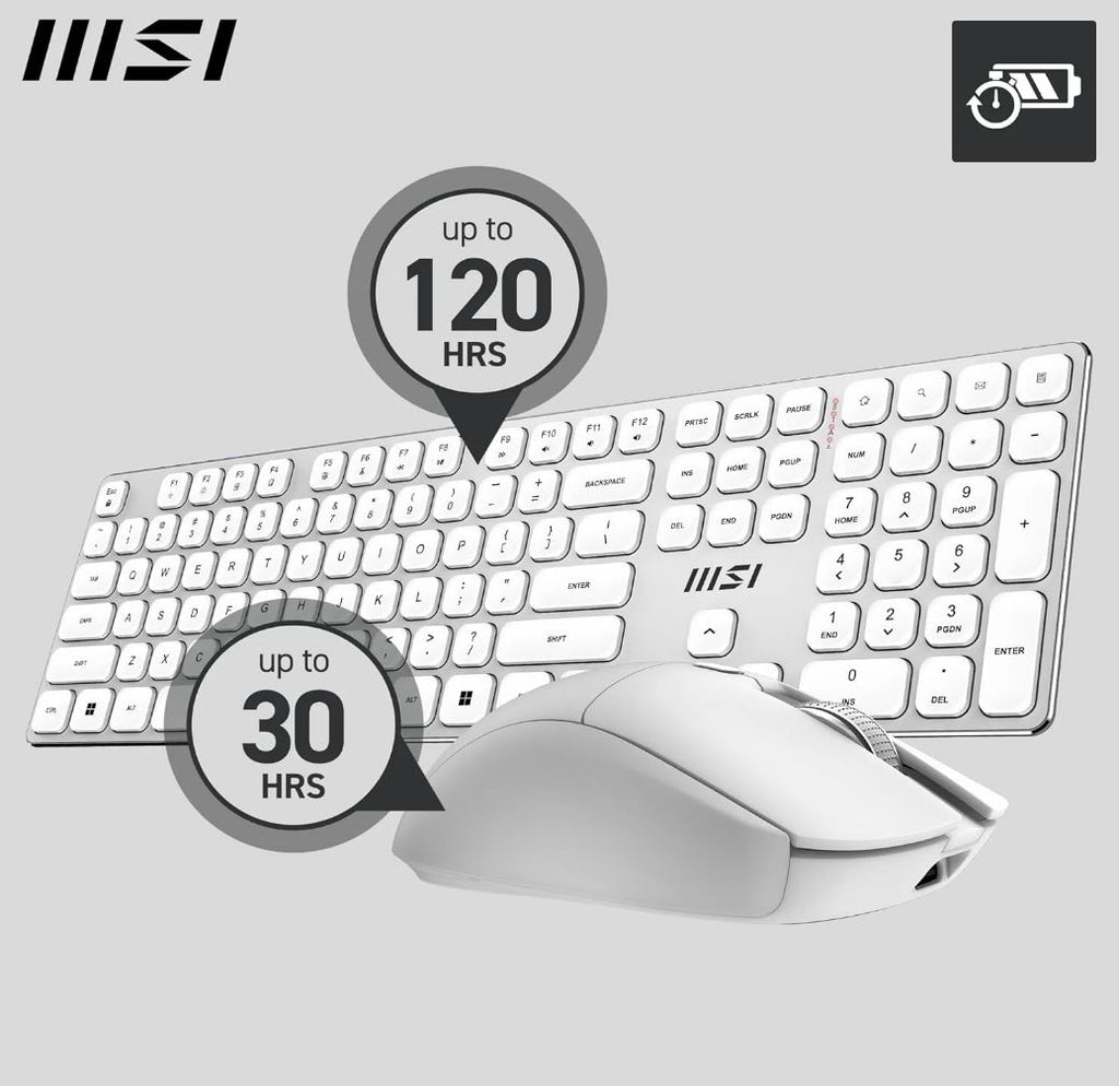 Tastatura+miš MSI FORGE K210 W COMBO W US