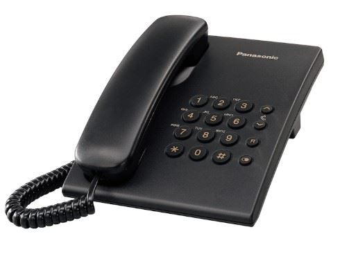 PANASONIC telefon stolni KX-TS500HGB crni