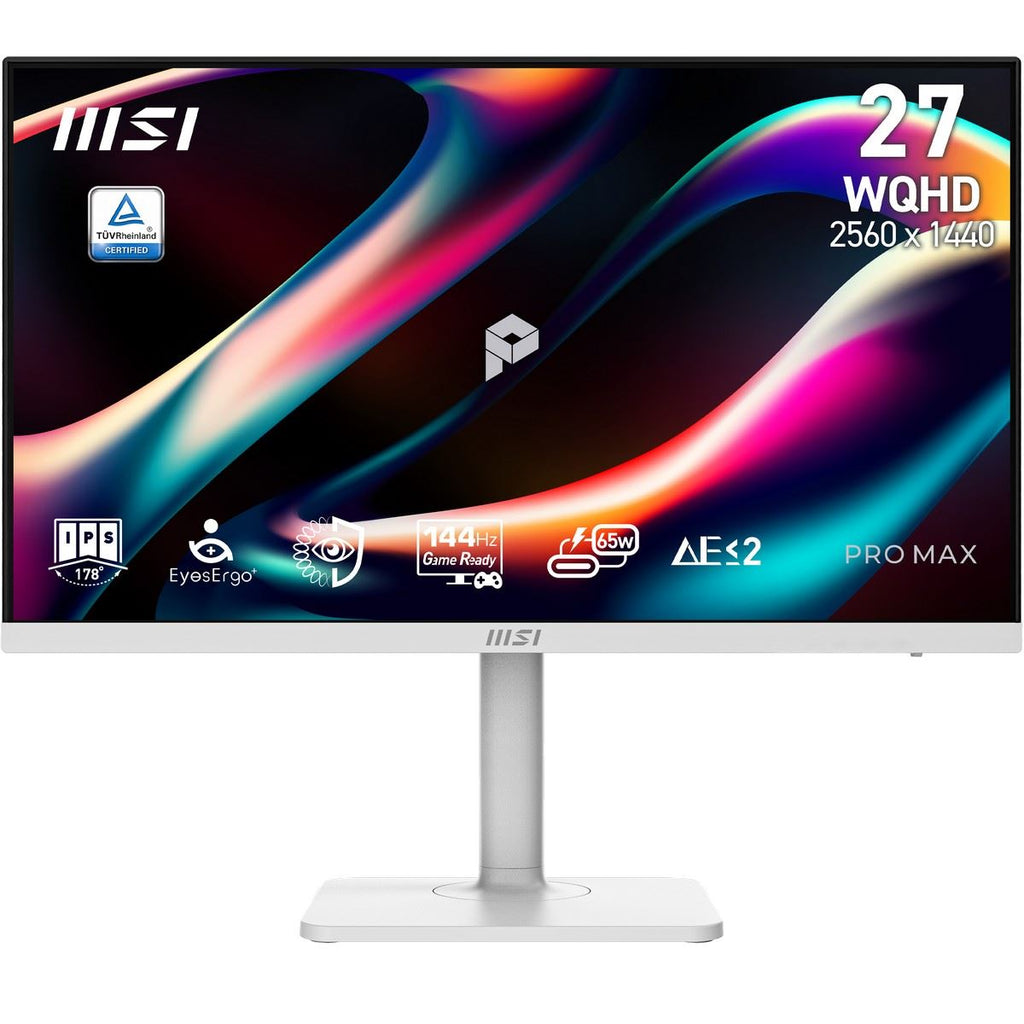 Monitor 27 MSI PRO MAX 271QPHW E14 144HZ WQHD IPS