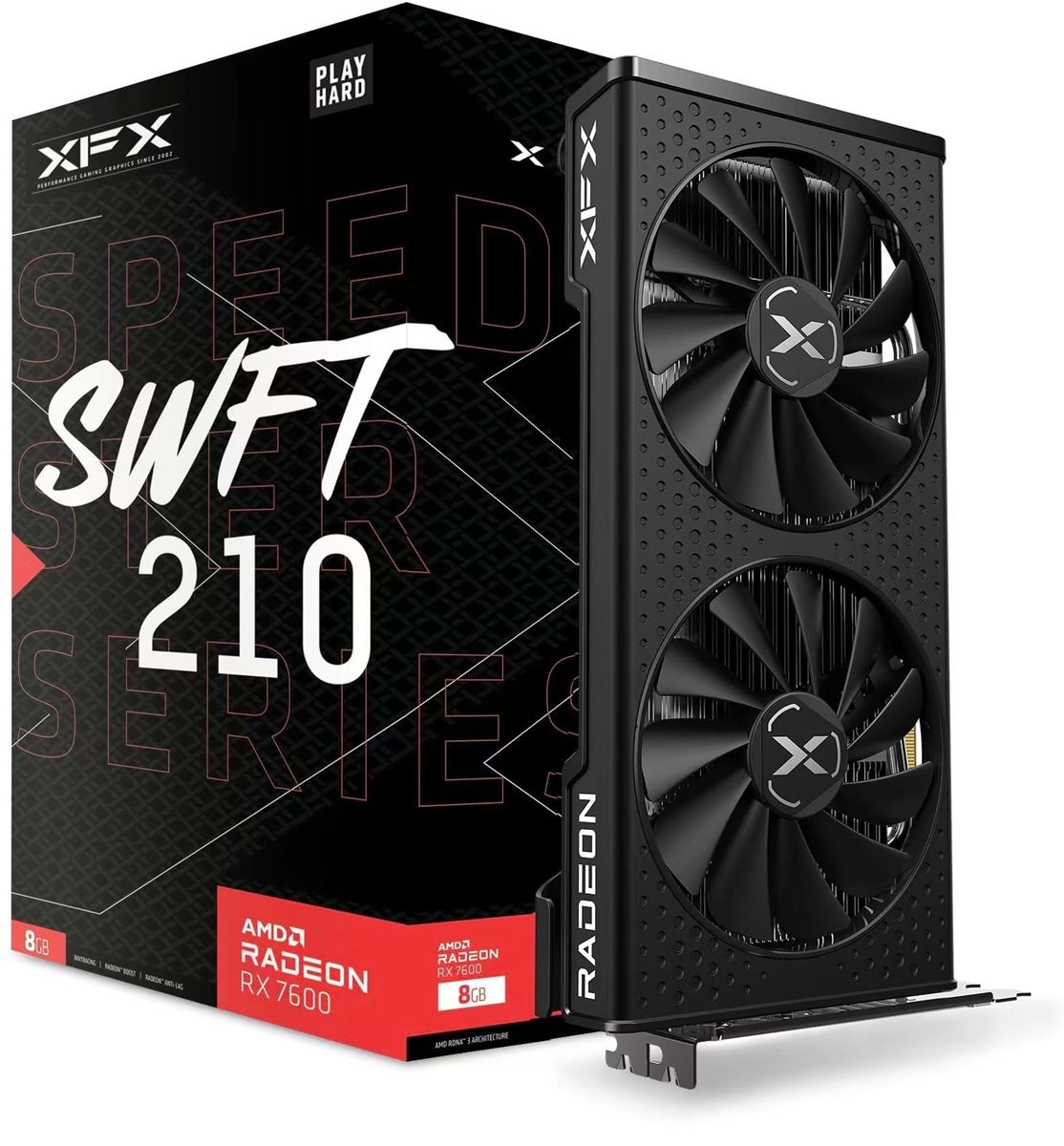Sapphire Grafička kartica XFX SPEEDSTER SWFT210 AMD RX7600 8GB