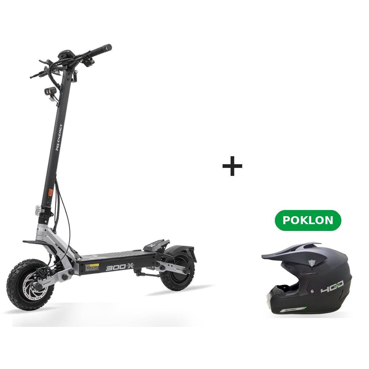 MS ENERGY ENERGY e-romobil Thrust 300X+POKLON MSH-400 kaciga