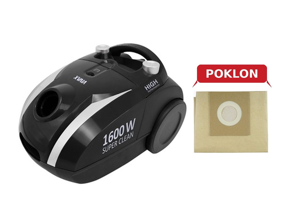 Usisivač VIVAX HOME usisavač VC-1610B + gratis vrećica
