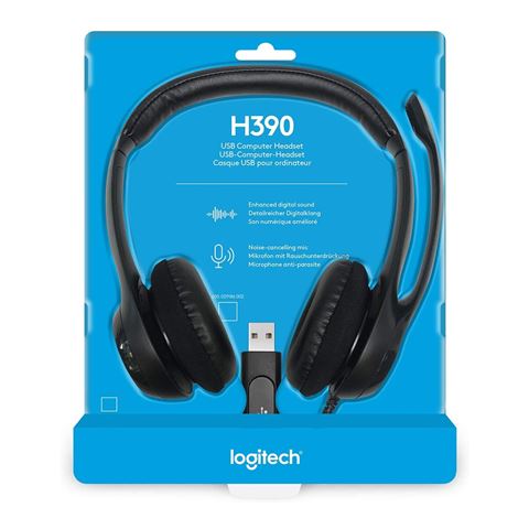 Logitech Slušalice Žičane LOG H390 USB