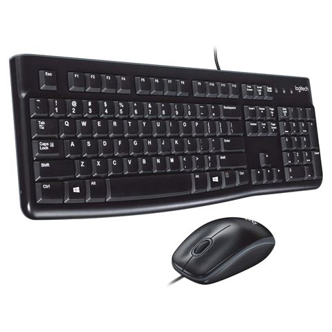 Komplet tastatura i miš Tastatura desktop Logitech MK120, engleski layout