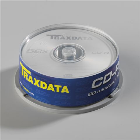 CD mediji TRAXDATA OPTIČKI CD-R MEDIJ CAKE 25