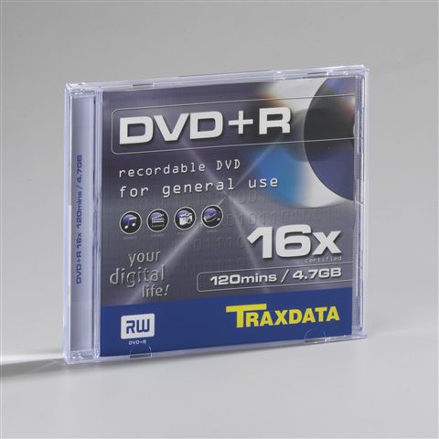 DVD mediji TRAXDATA OPTIČKI MEDIJ DVD+R 16X BOX 1