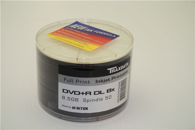 DVD mediji TRAXDATA OPTIČKI MEDIJ DVD+R 8X DUAL LAYER SPINDLE 50 PRINTABLE