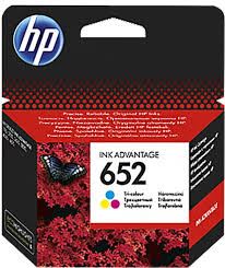 Tinta HP F6V24AE no.652 Tri-color