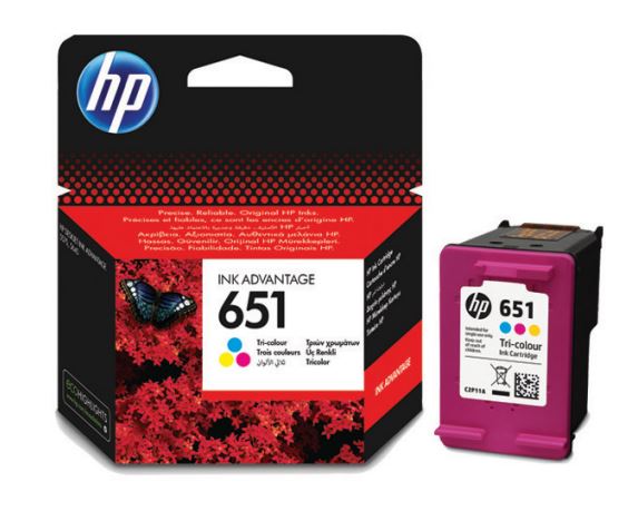 Tinta HP C2P11AE no.651 Tri-color