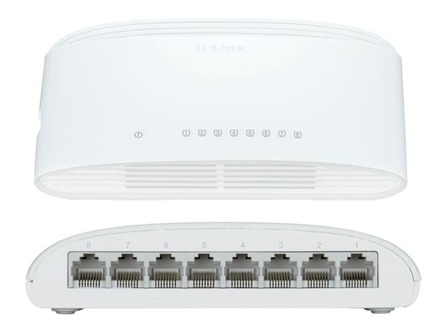 D-Link switch neupravljivi, DGS-1008D/E