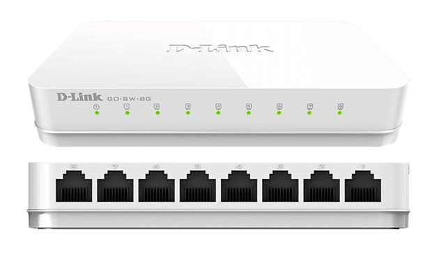 D-Link switch neupravljivi, GO-SW-8G/E