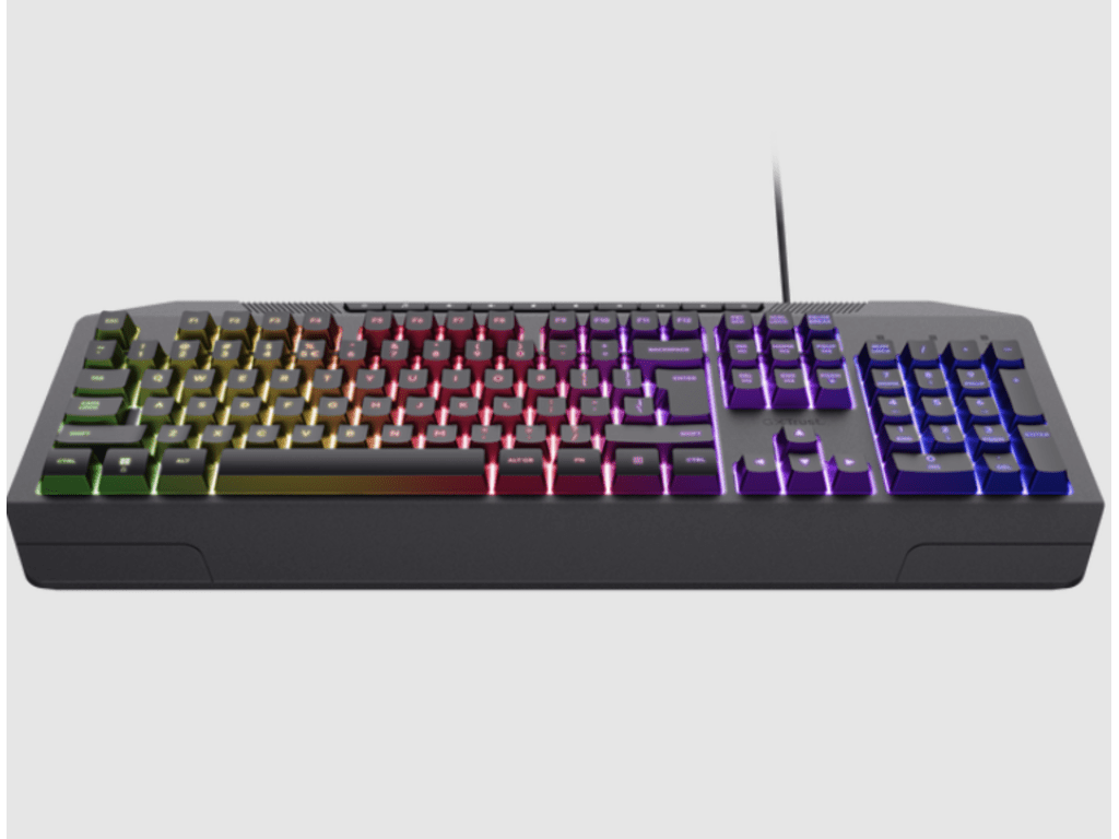 Trust GXT 836 EVOCX gaming tastatura, RGB, žičana, USB 2.0, full-size