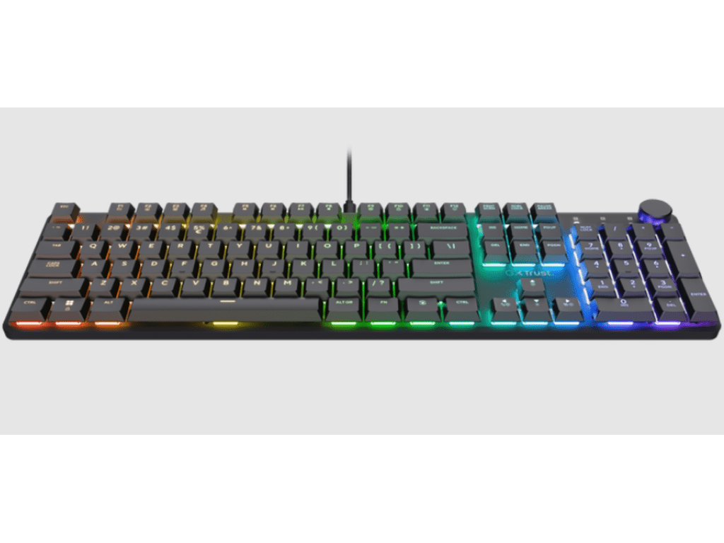 Trust GXT866 Torix mehanička tastatura, US layout, žičana, USB 2.0, RGB