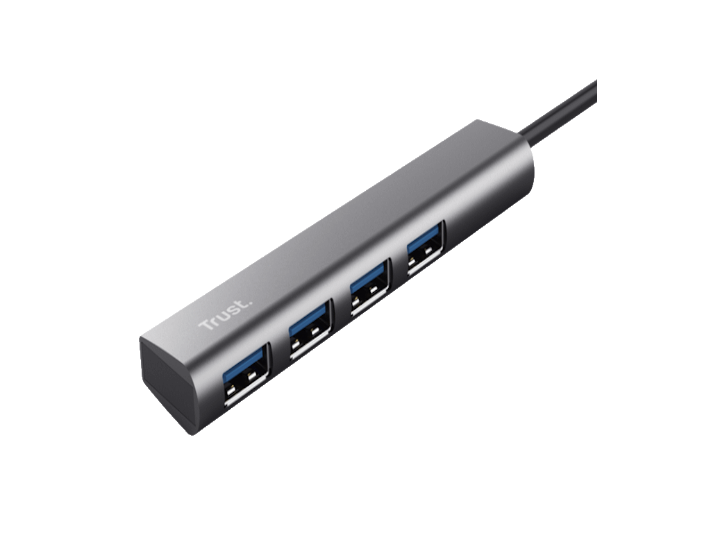 Trust Halyx USB-C to 4-port USB-A 3.2 Gen1 Hub