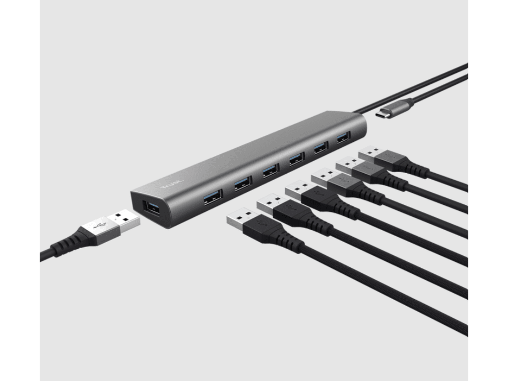Trust Halyx 7 Port USB 3.2 Gen1 Hub