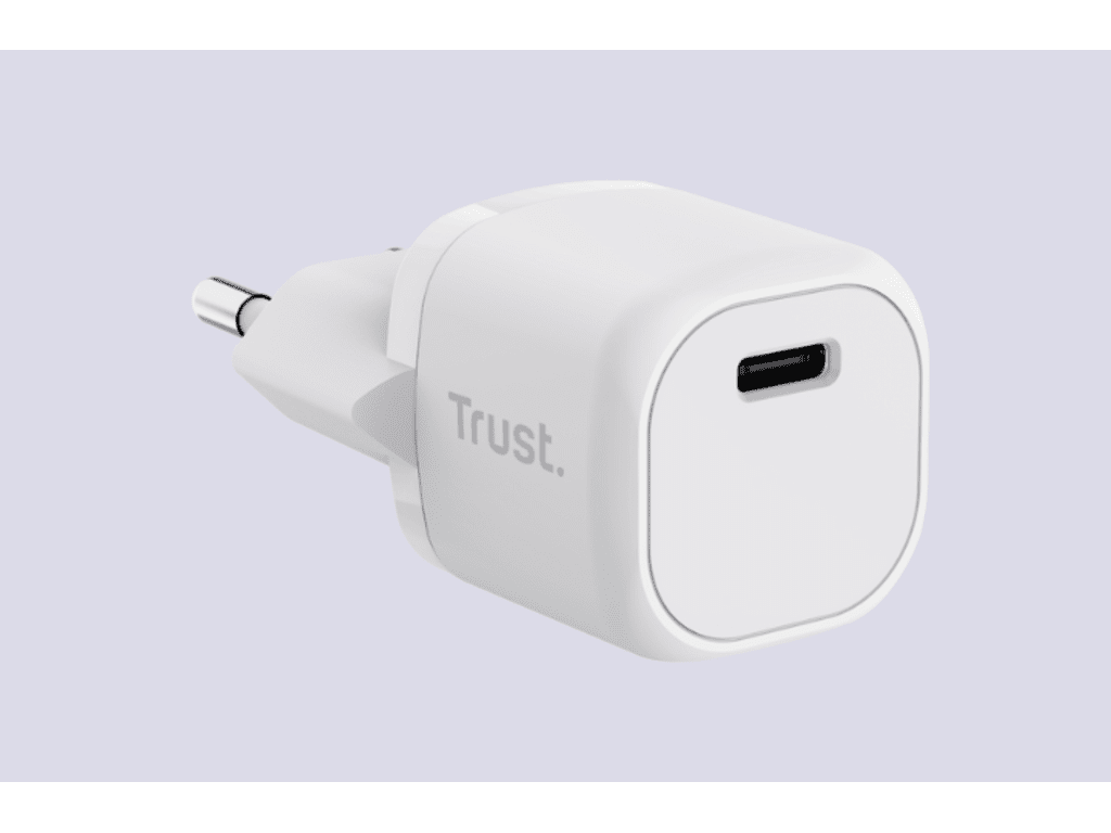 Trust Maxo ultra-small 20W USB-C punjač za mobitele i tablete, bijeli