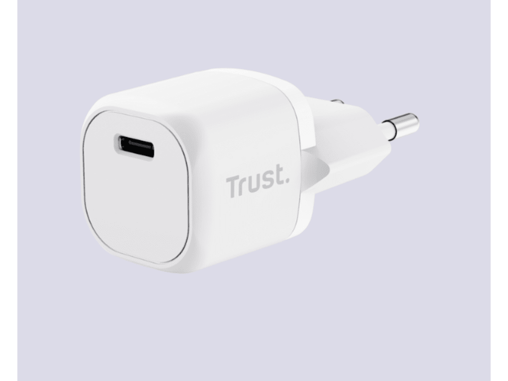 Trust Maxo ultra-small 20W USB-C punjač za mobitele i tablete, bijeli