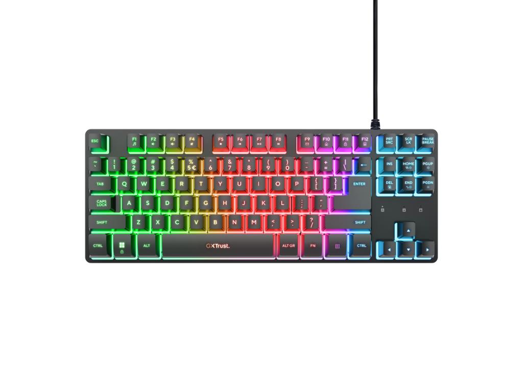 Trust GXT833 Thado TKL , Tastatura Crna, lokalizovano