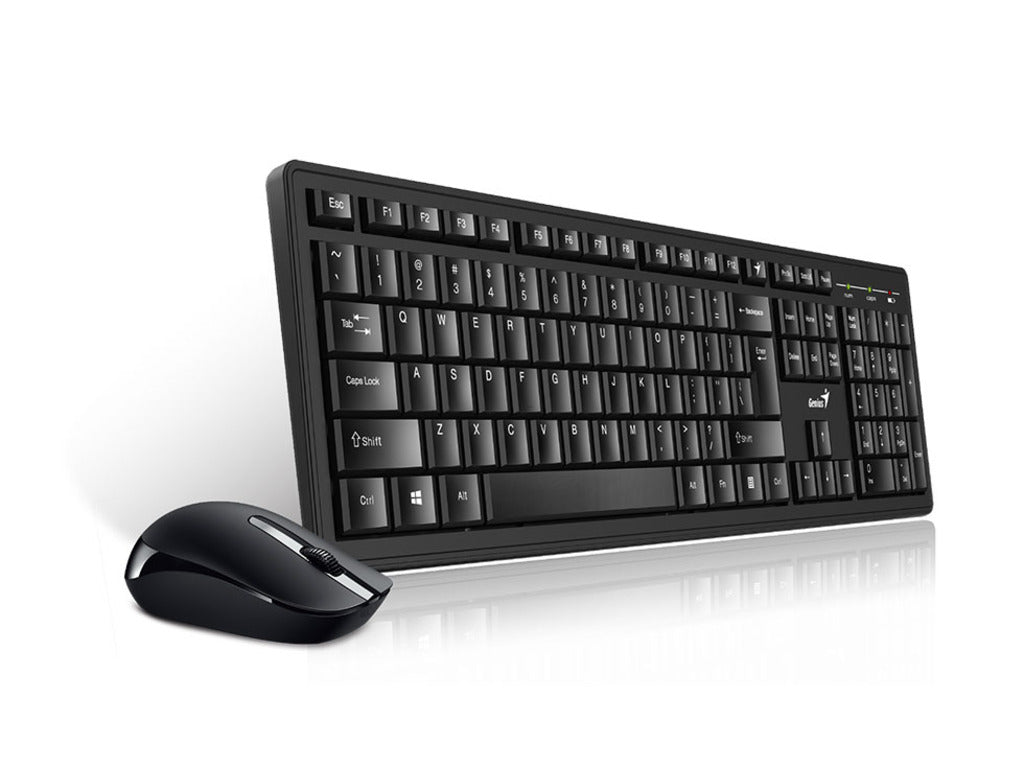 Genius KM-8200 tastatura+miš wireless set, dual-color, crno-siva boja