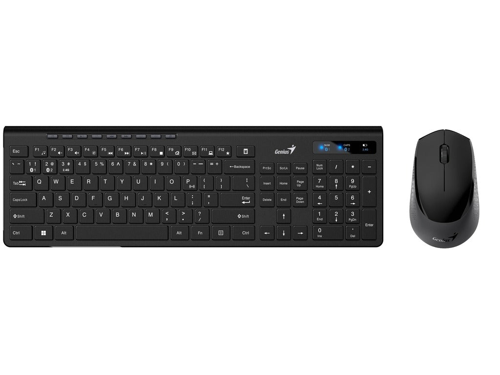 Genius Slimstar 8230 wls set wireless tastatura + miš, BT bluetooth