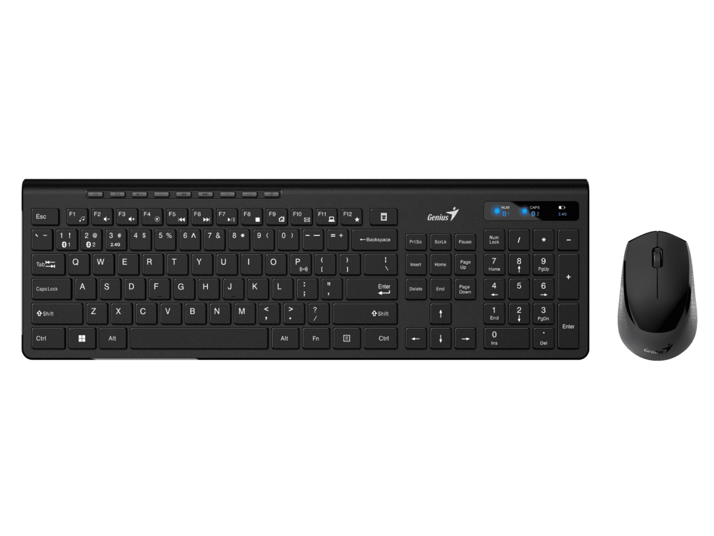 Genius Slimstar 8230 wls set wireless tastatura + miš, BT bluetooth