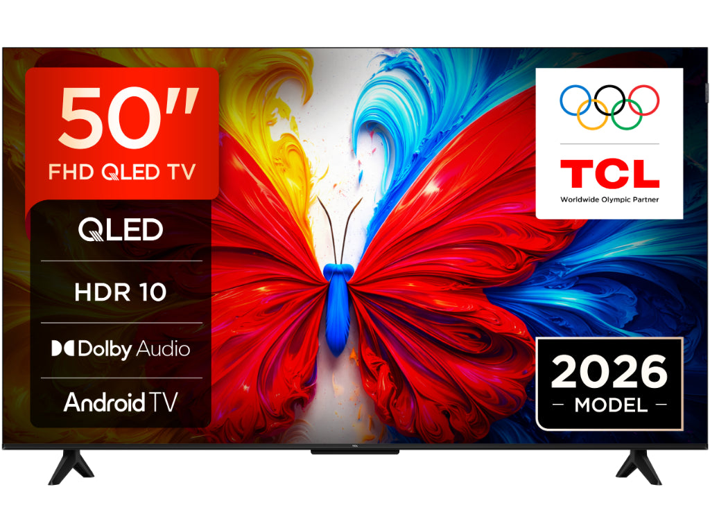 TCL 50"S5L FHD QLED Android TV 60Hz, 300 nits