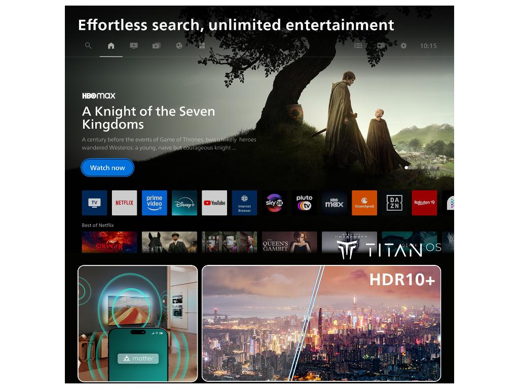 Philips 55''PUS7001 4K Titan zvuk 20W
