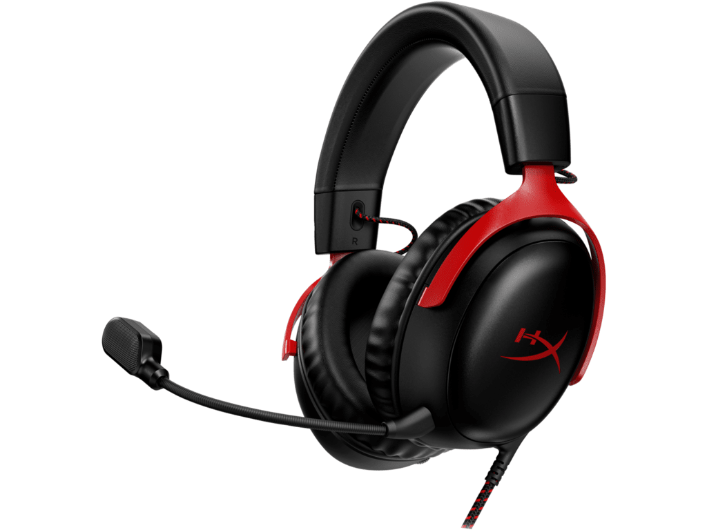 HyperX Cloud III Gaming Headset (Black/Red)