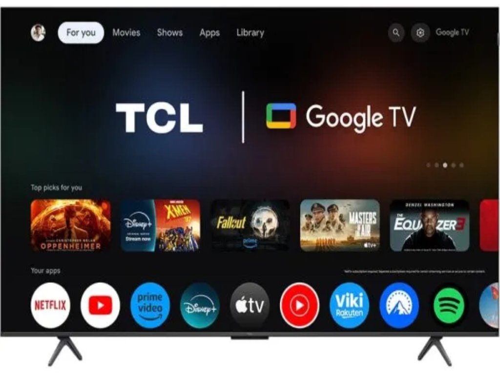 TCL 85"P8K 4K QLED TV 144Hz Google TV