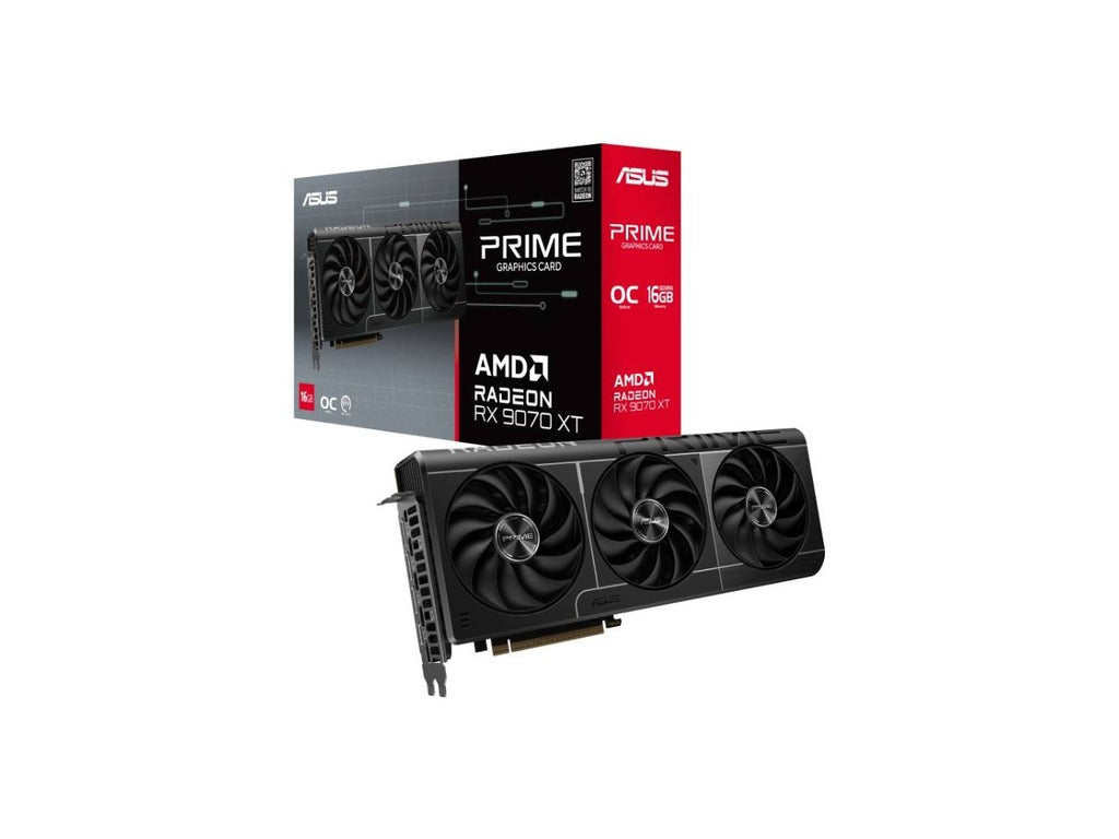 ASUS VGA PRIME-RX9070XT-O16G 9070XT, 16GB, 1x HDMI, 3x DP