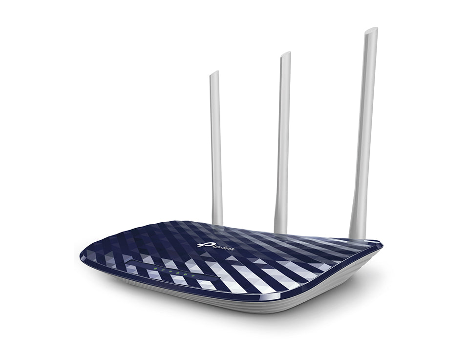 TP-Link ARCHER C20 ruter AC750 Dual Band, 3x extra kvalitetne eksterne