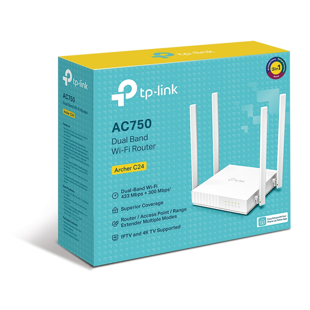 TP-Link Archer C24 AC750 Dual Band router
