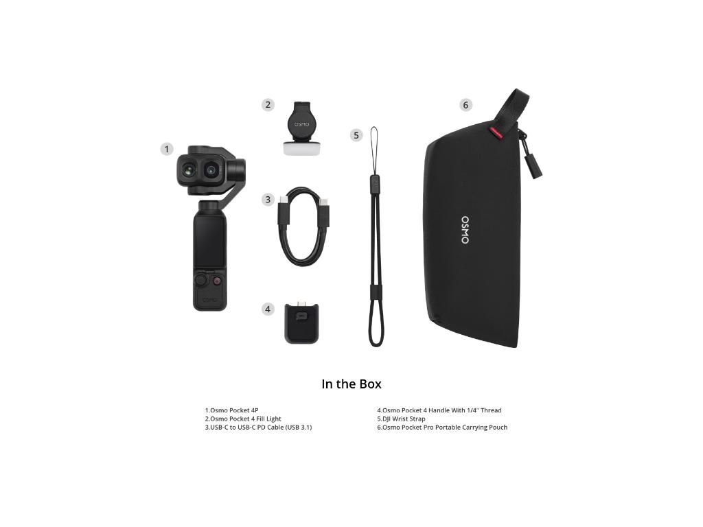 Osmo Pocket 4P Standard Combo