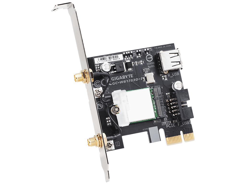 Gigabyte WIFI WB1733D up to 1733Mbps