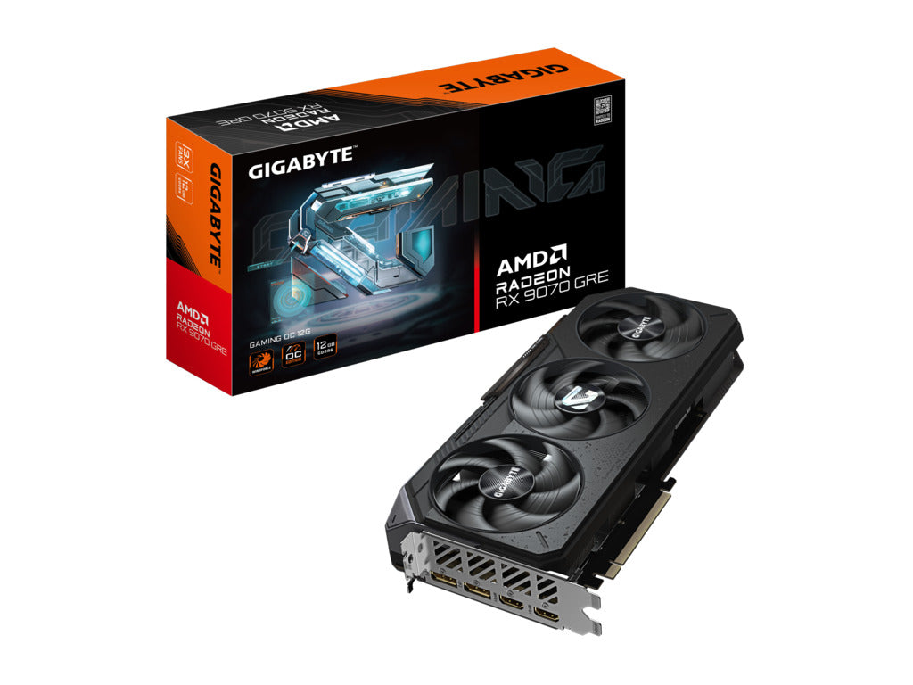 Gigabyte RX 9070 GRE Gaming 12 OC 12GB GDDR6, 192-bit, 2xDP, 2xHDMI