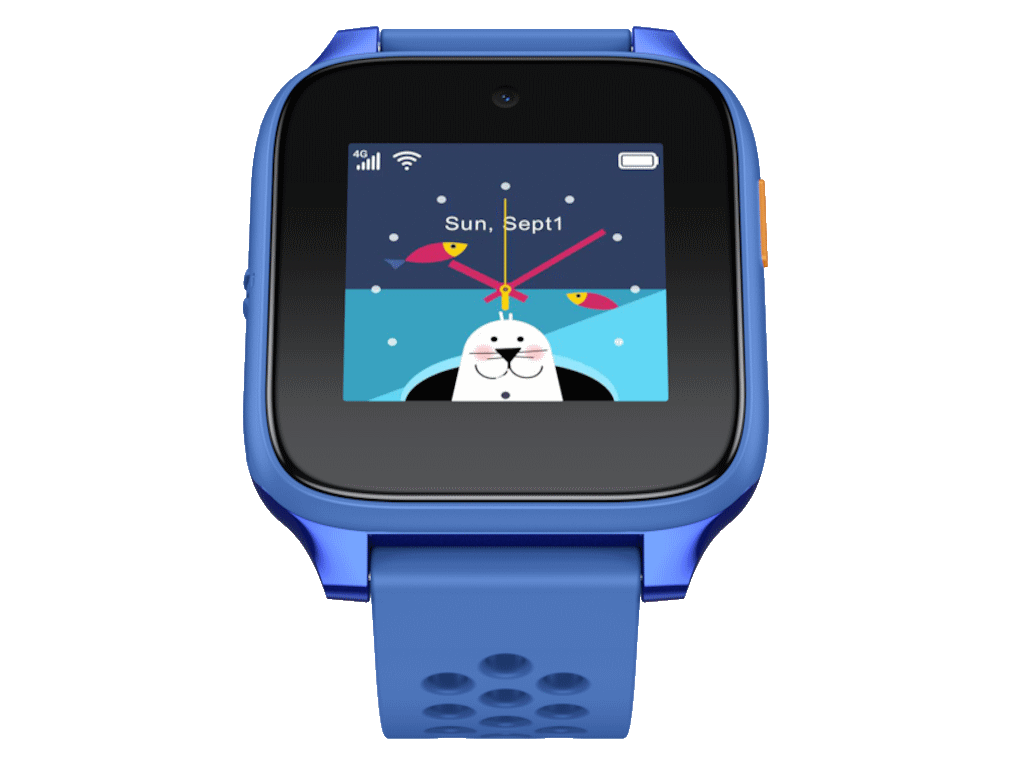 TCL djeciji pametni sat MT46X Movetime Blue Precizan GPS, SOS dugme