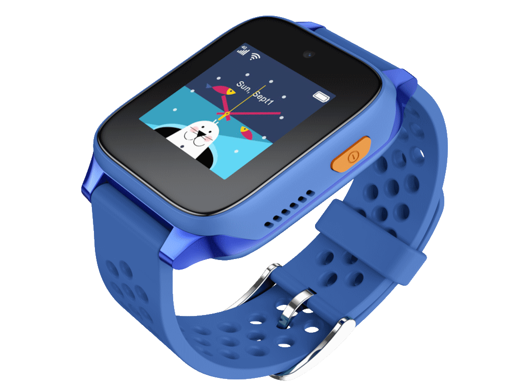 TCL djeciji pametni sat MT46X Movetime Blue Precizan GPS, SOS dugme